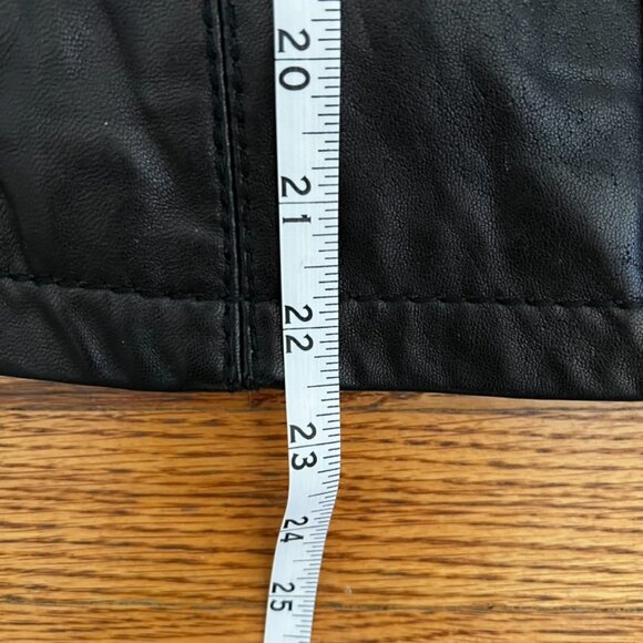 Michael Kors Black Leather Moto Jacket Soft Grunge Hot Girl Elevated - Picture 16 of 16